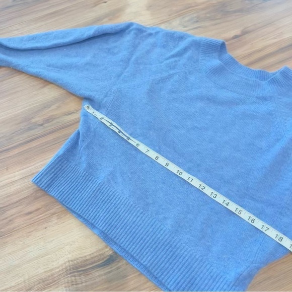 Vince Raglan Dolman Long Sleeve Wool Cashmere Blend Sweater - Picture 10 of 13